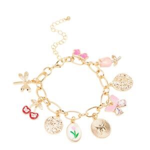 LA Hearts Anya Charm Bracelet